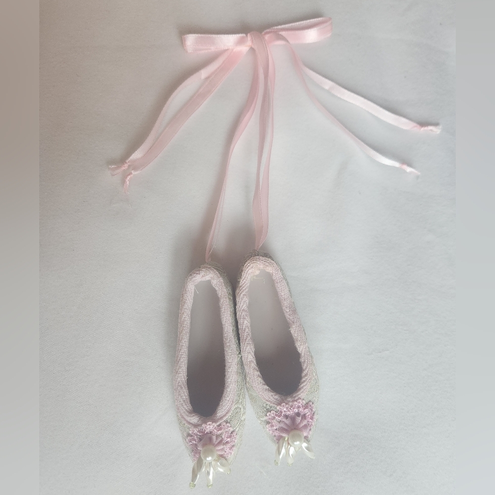 Michaels ballet Slippers ornaments vintage